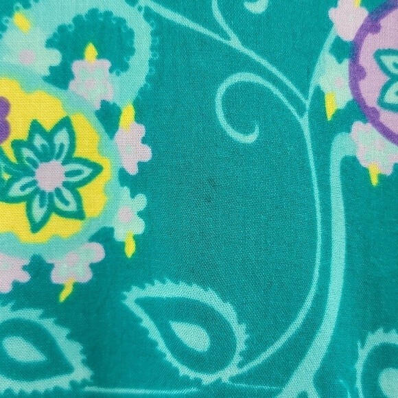 DIANE VON FURSTENBERG Vintage Paisley Maxi Dress size 1X/2X - Picture 9 of 13